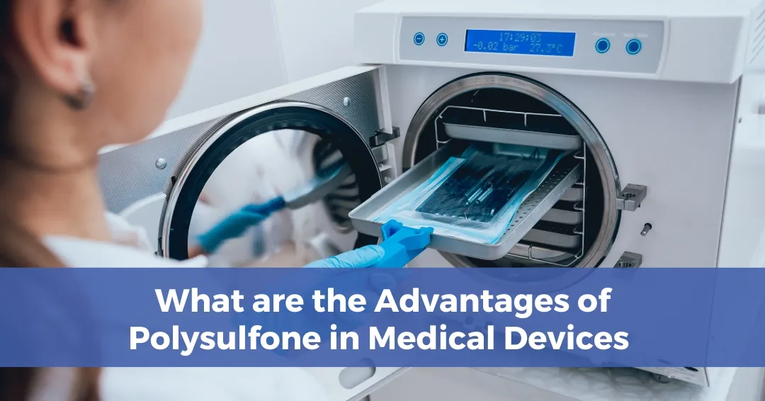 Technician loading an autoclave, blog header: What are the advantages of polysulfone in medical devices